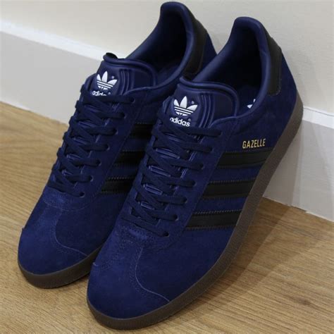 dark blue adidas|dark blue adidas gazelle.